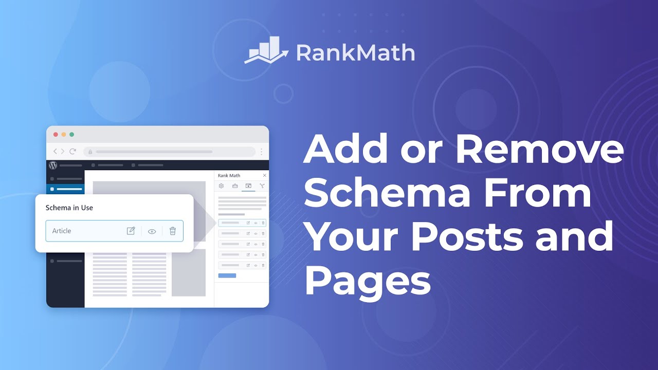 How to Add or Remove Schema From Your Posts & Pages