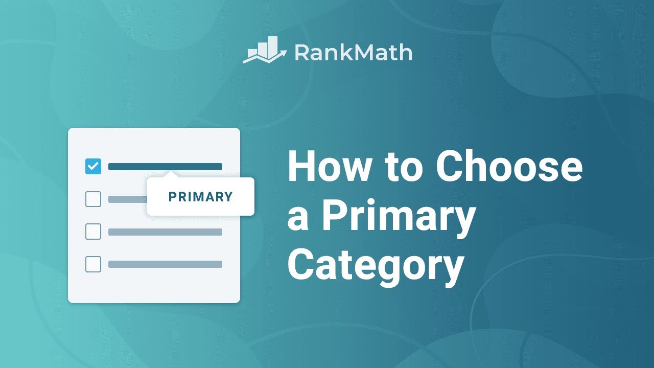How to Choose a Primary Category in WordPress? Rank Math SEO